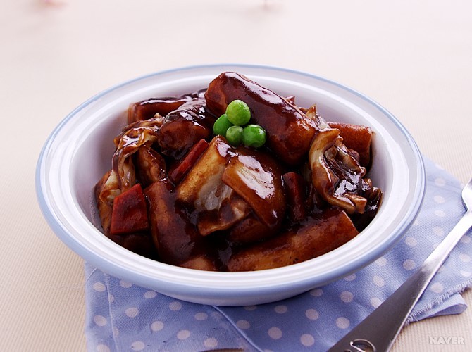 자장떡볶이